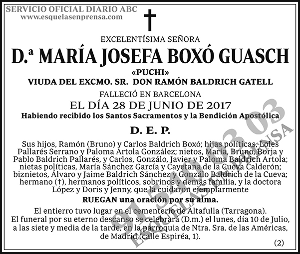 María Josefa Boxó Guasch